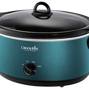 Crock-Pot Design to Shine 7 Quart Slow Cooker and Food Warmer, Turquoise (SCV700-KT)