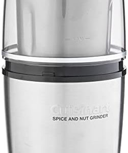 Cuisinart SG-10 Electric Spice-and-Nut Grinder, Stainless/Black, Mini