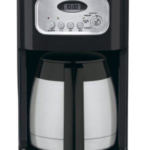 Cuisinart DCC-1150BKFR 10 Cup Thermal Coffee Maker, Black (Renewed)