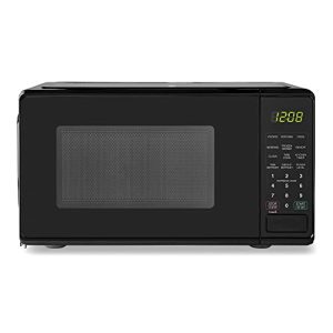 0.7 cu. ft. Countertop Microwave Oven, 700 Watts, White (Color : Black)
