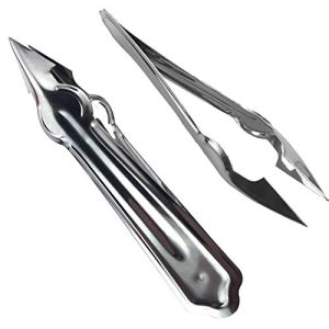 AIYAYI Practical Stainless Steel Cutter Pineapple Eye Peeler Kitchen Tools-Peeling Knife Artifact Planing Knife-Stainless Steel(2 pcs)