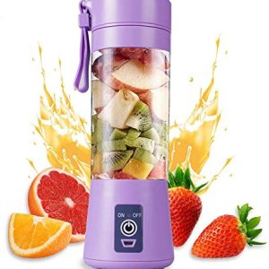 Decdeal Mini USB portable juicer cup 6-blade juicer