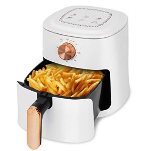 BXE Air Fryer Healthy Oil-Free Cooking Non-Stick Easy To Clean Quiet Operation With Temperature And Time Control 80% Less Oil Ideal For Quick And Easy Meals white