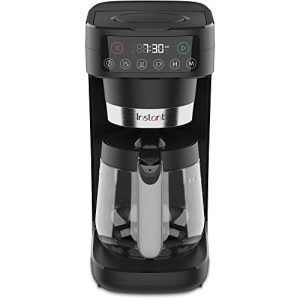 Instant Infusion Brew Plus 12 Cup Drip Coffee Maker, From The Makers of Instant Pot, with Adjustable Brew Strength, Removable Water Reservoir, and Warming Plate with 3 Temperature Settings, Black