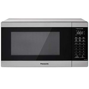 Panasonic NN-SU66LS 1100W with Genius Sensor Cook and Auto Defrost Countertop Microwave Oven, 1.3 cu ft, Stainless Steel