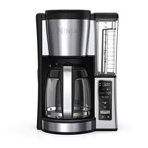 Ninja 12-Cup Programmable Brewer CE251 Coffee Maker, 60 oz, Black/Stainless Steel (Renewed)