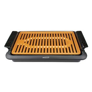 Brentwood Appliances TS642 1,000-Watt Indoor Electric Copper Grill, One Size, Black