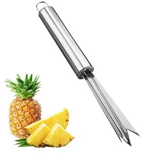 Pineapple Eye Peeler Remover Tool,V Shape Stainless Steel Pineapple Eye Peeler Remover,Multipurpose Pineapple Eye Clip,Pineapple Eye Cutter for Home Kitchen Fruit Tool