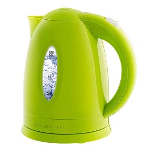 OVENTE Electric Kettle Hot Water Heater 1.7 Liter – BPA Free Fast Boiling Cordless Water Warmer – Auto Shut Off Instant Water Boiler for Coffee & Tea Pot – Green KP72G