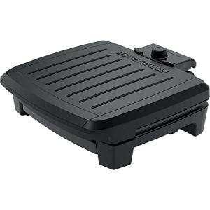 GEORGE FOREMAN® Contact Submersible™ Grill, 5-Serving Grill – Black Plates, Wash the entire grill