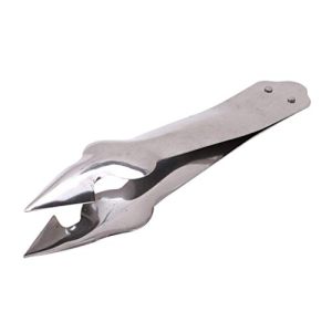 GOMYIE 1Pcs Practical Stainless Steel Cutter Pineapple Eye Peeler Kitchen Tools(white)