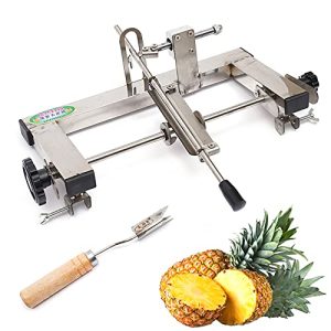 Easy Kitchen Skin Peeling Tool Pineapple Peeler Machine Kit Fruit Pineapple Slicer Cutter Peeler Stainless Steel Tool