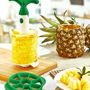 Boxup Pineapple Peeler Easy Kitchen Tool Corer Slicer Cutter Splitter Pitter with durable tool anti-skid handle super large