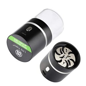 AiTURE Upgraded Mini Electric Grinder Spice Smart Herb 400 mAh with 50ml Jar,Easy to Carry(Grinder)