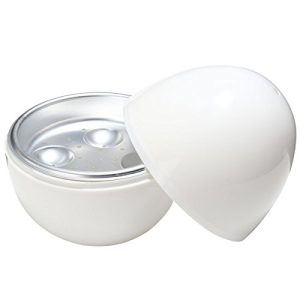 BESTOMZ Microwave Egg Cooker with 4 Egg Capacity