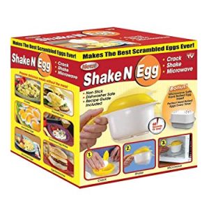 Microwave Scrambled Egg & Omelette Cooker, Fast, Delicious Microwaveable Eggs- As Seen On TV