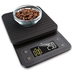 Greater Goods Digital Coffee Scale – for The Pour Over Maker | Brew Artisanal Java on a with Timer Great French Press and General Kitchen Use Designed in St. Louis