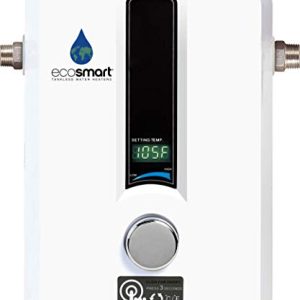 EcoSmart ECO 8 Tankless Water Heater, Electric, 8-kW – Quantity 1, 12 x 8 x 4