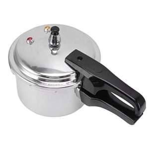3 Liter Aluminum Alloy Pressure Cooker, 18cm Bottom Small Pressure Pot Pressure Canner for Gas Stove Induction Cooker
