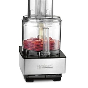 Cuisinart 14 Cup Food Processor, Includes Stainless Steel Standard Slicing Disc (4mm), Medium Shredding Disc, & Stainless Steel Chopping/Mixing Blade, DFP-14BCNY
