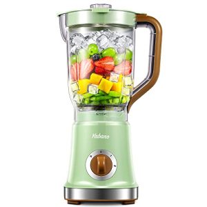 Professional Countertop Blender for High-Speed Shakes, Smoothies, Juicing & More – Crush Ice, Frozen Fruit, and More with 4 Stainless Steel Blades & 60oz Jar – Easy to Clean, Perfect for Kitchen Use (Green)