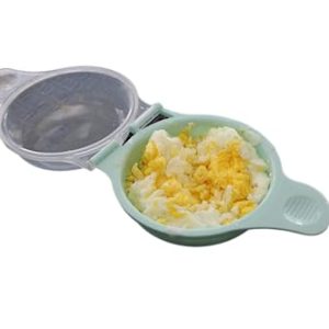 Microwave Egg Cooker for Sandwiches & Omelets – BPA-Free Microwave Egg Poacher, Fried Egg Maker, Omelet Maker, & Scrambled Egg Cooker – Cooks 2-3 eggs in less then 2 minutes Breakfast Maker by Dependable Industries Inc. Essentials