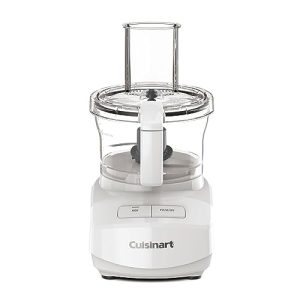 Cuisinart 7-Cup Sleek and Modern Design Food Processor with Two Easy Controls and Universal Blade for Chopping, Mixing, and Dough (White)