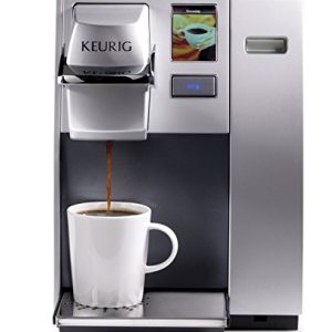 Keurig K155 Office Pro Single Cup Commercial K-Cup Pod Coffee Maker, Silver