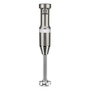 KitchenAid Variable Speed Corded Hand Blender – KHBV53,Contour Silver, 1 Liter