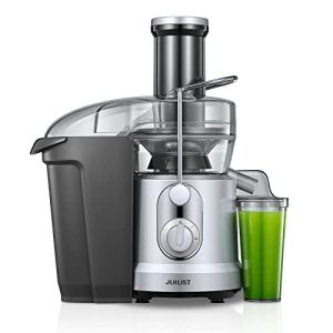 Juicer Machines 1000W, JUILIST Powerful Juice Extractor Machine with 3.2″ Wide Mouth for Whole Fruits & Veggies, Fast Juicing Fruit Juicer for Beet, Celery, Carrot, Easy to Clean, BPA-Free