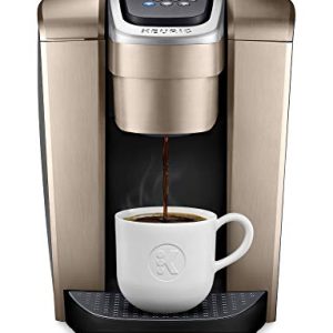 Keurig K-Elite Single Serve K-Cup Pod Coffee Maker, Brushed Gold