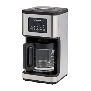 Zojirushi EC-ESC120 Coffee Maker Dome Brew Programmable, StainlessSteel and Black