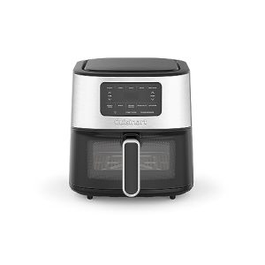 Cuisinart Airfryer, 6-Qt Basket Air Fryer Oven that Roasts, Bakes, Broils & Air Frys Quick & Easy Meals – Digital Display with 5 Presets, Non Stick & Dishwasher Safe, AIR-200