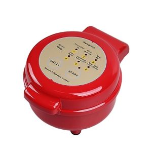 Hyvance Smart Fried Egg Cooker, Automatically make fried egg like Sunny side up, Over easy, Over Medium, Over well etc. Stop heating with sound alert when fired egg is done. Non stick coating (RED)