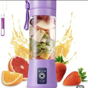 ELIAMA Portable Blender,Personal Size Blender Juicer Cup,Smoothies and Shakes Blender,Handheld Fruit Machine,Blender Mixer Home (purple) Brand: Generic