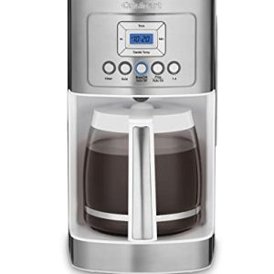 Cuisinart DCC-3200WP1 Perfectemp Coffee Maker, 14-Cup Glass, White