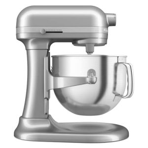 KitchenAid NEW 7 Quart Bowl Lift Stand Mixer with Double Flex Edge Beater KSM70SK, Contour Silver