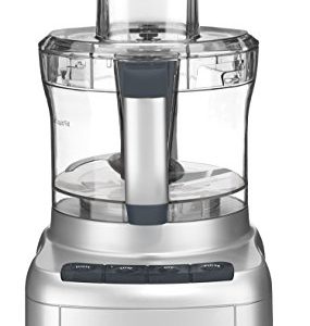 Cuisinart 8 Cup Food Processor, 350-Watt Motor, Medium to Fine Slicing Discs, FP-8SV, Silver