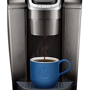 Keurig K-Elite Single-Serve K-Cup Pod Coffee Maker, Brushed Slate, 12 oz. Brew Size