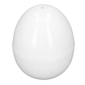 Hard Boiled Egg Cooker: 4 Egg Capacity Compact Design Egg Shape Microwave Function Abs Material Egg Boiler