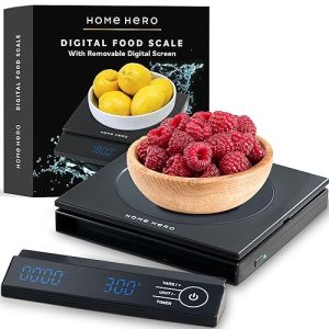 Digital Food Scale, Digital Kitchen Scale – Scale for Food Ounces and Grams, Food Scales Digital Weight Grams and Oz, Kitchen Scales Digital Weight, Digital Scale Kitchen, Food Weight Scale