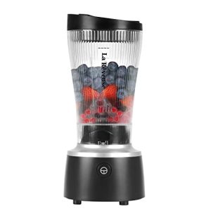 La Reveuse Personal Size Blender 250 Watts Power for Shakes Smoothies Seasonings Sauces with 15 oz Portable To Go Cup,BPA-Free