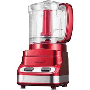 Brentwood FP-548 3 Cup Mini Food Processor, Red