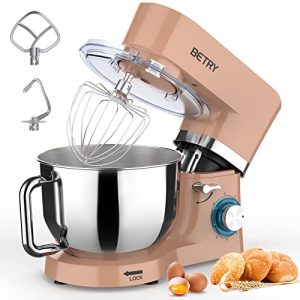 Stand Mixer 660w 6-Speed Food Mixer 7.5 QT Kitchen Electric Mixer Tilt-Head Dough Mixer with Dishwasher-Safe Dough Hooks,Beaters,Whisk & Stainless Steel Bowl