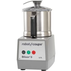 Robot Coupe Blixer 3 Single Speed Food Processor with 3.5 qt. Stainless Steel Bowl – 120V