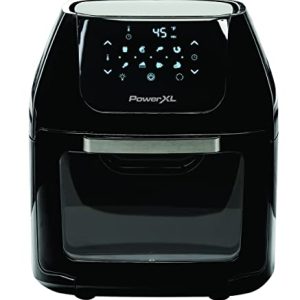 PowerXL Air Fryer Oven 10 Quart Hot Air Fryer, Rotisserie and Food Dehydrator