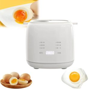 Fully Automatic Smart Egg Cooker,Rapid Smart Electric Egg Cooker,2024 New Rapid Egg Cooker,Electric Egg Boiler Machine Mini Egg Cooker,Smart Egg Cooker New Fully Automatic Rapid Egg Cooker