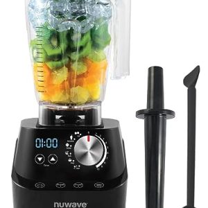 Nuwave Infinity Commercial Blender, Smoothie Blender with 2.5HP Motor, Professional Grade, NSF Certified, 64oz Tritan Jar, Laser-Cut Stainless-Steel -Blades & Heavy-Duty Metal Gears