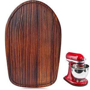 Mixer Slider Mat For Kitchen Aid Bowl Lift 4.5-5 Qt Stand Mixer Wood Sliding Tray for Stand Mixer, Kitchen Appliance Slider Easy to Move, Mover Sliding Caddy Kitchenaid Mixer Accessories, Kitchen Worktops Protection