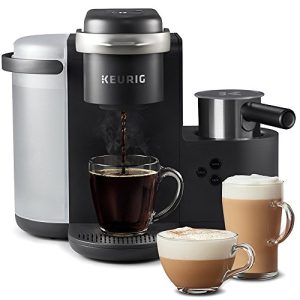 Keurig K-Cafe Single Serve K-Cup Coffee, Latte and Cappuccino Maker, Dark Charcoal